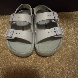 Toddler size 26 purple Birkenstock sandal